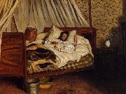 Frederic Bazille Monet after His Accident at the Inn of Chailly Spain oil painting artist